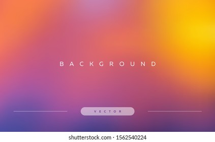 Abstract vector orange colorful background. Smooth wallpaper design to decorate back side. Elegant light minimalistic design.