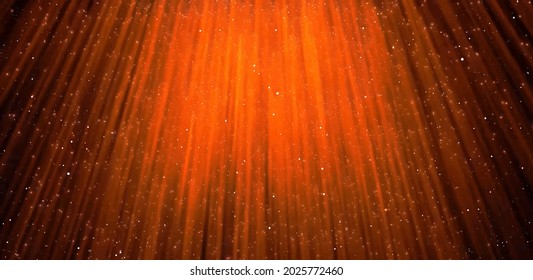Abstract vector orange sunlight texture background.