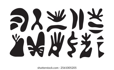 Abstract Vector Organic Shapes Collection