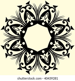 abstract vector ornament