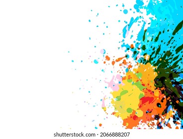 Resumen del fondo de diseño de la bandeja de pintura vectorial, fondo de diseño vectorial de ilustración.