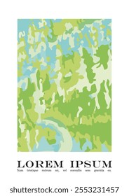 Abstract Vector Paint Stain Background Set. Hand Drawn Artistic Covers Design. Good for Business Branding.