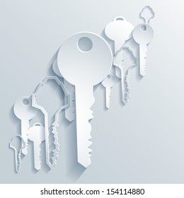 Abstract vector paper background