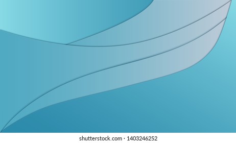 Abstract Vector paper cut background background. Vector illustration