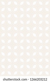Abstract vector paper with seamless patterns of lines, geometric shapes.