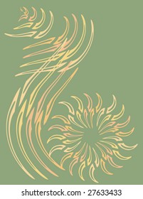 abstract vector pastel color background