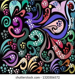 Abstract vector pattern