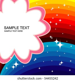 Abstract vector pattern background