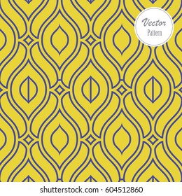 Abstract vector pattern background in Arabian style. Geometric pattern