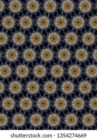 Abstract vector pattern background. Color seamless composition of regular graphic elements.