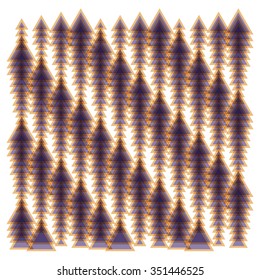 Abstract vector pattern background. Color composition of regular geometric overlapping shapes.