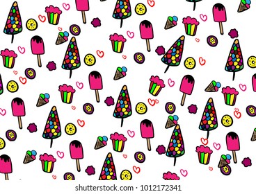 abstract vector pattern background. illustration vector design background