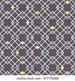 abstract vector pattern with colorful squares