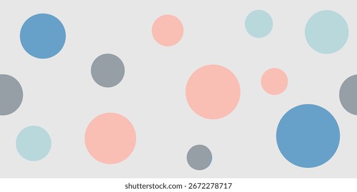 Abstract vector pattern design seamless background colorful clean and solid shapes