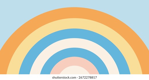 Abstract vector pattern design seamless background colorful clean and solid shapes