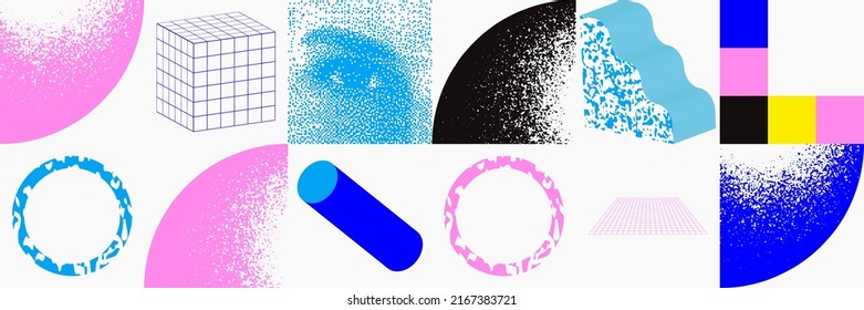 Abstract Vector Pattern With Eyes Transition Effect  Geometrical Composition  Useful For Web Design  Business Card  Invitation  Poster  Textile Print  Background 