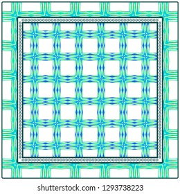 Abstract vector pattern with abstract floral and leave style. For modern interiors design, wallpaper, textile industry