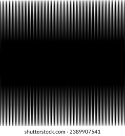 Abstract vector pattern in the form of metal needles and lines on a black background