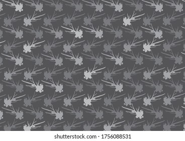 Abstract vector pattern formed by spots of variety of gray tones.