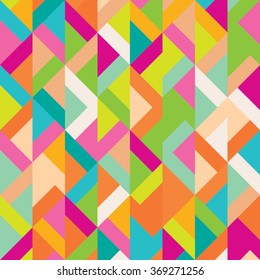 Abstract vector pattern. Geometric color background