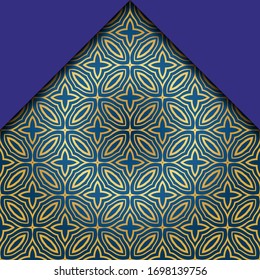 Abstract Vector Pattern With Abstract Geometric retro Style. Repeating Sample Figure And Line. For Modern Interiors Design, Wallpaper, Textile Industry. 