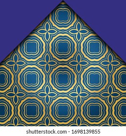 Abstract Vector Pattern With Abstract Geometric retro Style. Repeating Sample Figure And Line. For Modern Interiors Design, Wallpaper, Textile Industry. 