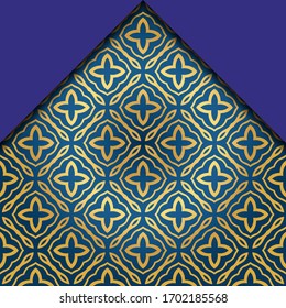 Abstract Vector Pattern With Abstract Geometric retro Style. Repeating Sample Figure And Line. For Modern Interiors Design, Wallpaper, Textile Industry. 