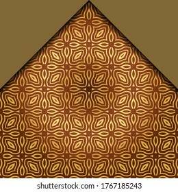 Abstract Vector Pattern With Abstract Geometric retro Style. Repeating Sample Figure And Line. For Modern Interiors Design, Wallpaper, Textile Industry. 
