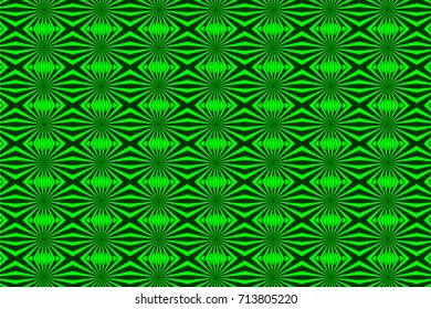 Abstract vector pattern - green
