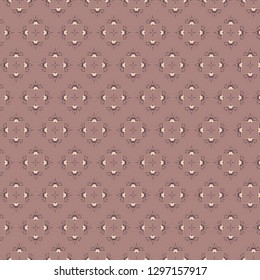 Abstract vector pattern illustration. Seamless ornament, textile background. Can be used for scrapbook paper, backgrounds, fabric, gift wrap and more
