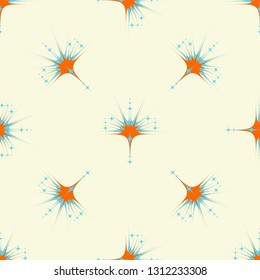 Abstract vector pattern illustration. Seamless ornament, textile background. Can be used for scrapbook paper, backgrounds, fabric, gift wrap and more
