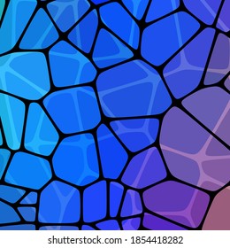 Abstract vector pattern of pebbles. Mosaic. Isolated from the background.