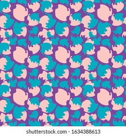 abstract vector pattern, purple background.