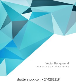 Abstract vector pattern, repeat geometric triangle mosaic background