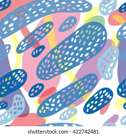 Abstract vector pattern. Seamless illustration.