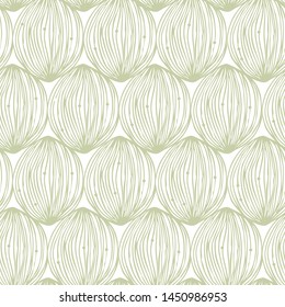 Abstract vector pattern. Seamless ornate decorative background with clews