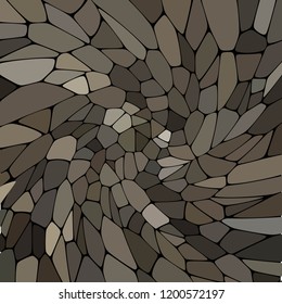 Abstract  vector pattern of stones. Mosaic. Gray color pallet. 