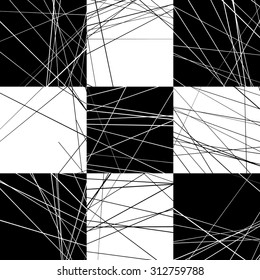 Abstract vector pattern with straight, intersecting lines. artistic background. Vector illustration.