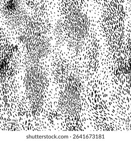 Abstract vector pattern of strokes. Dashes on white background