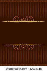 Abstract .Vector pattern with vignettes