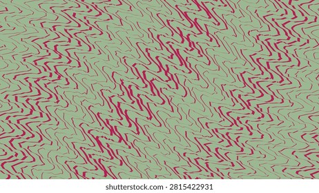 Abstract vector pattern with zigzag lines