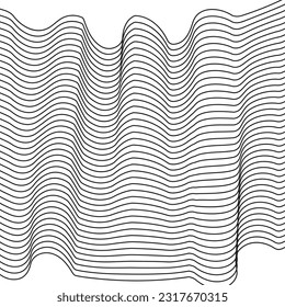 Patrones de vectores abstractos, socios de fondo de vectores para ilustraciones de línea negra sin soldadura 