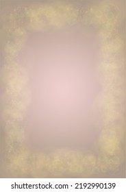 Abstract Vector Pink Background with Silver and White Light Spots. Magic Shiny Pastel Print. Baby Print. Romantic Bokeh Blurred Page Design for 14 February. Gentle Stardust Pattern.