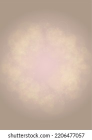 Abstract Vector Pink Background with Silver and White Light Spots. Magic Shiny Pastel Print. Baby Print. Romantic Bokeh Blurred Page Design for Honeymoon. Gentle Stardust Pattern.
