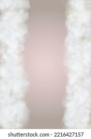 Abstract Vector Pink Background with Silver and White Light Spots. Magic Shiny Pastel Print. Baby Print. Romantic Bokeh Blurred Page Design for Women day. Gentle Stardust Pattern.
