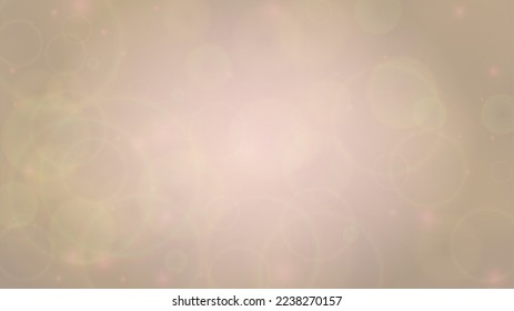 Abstract Vector Pink Background with Silver and White Light Spots. Magic Shiny Pastel Print. Baby Print. Romantic Bokeh Blurred Page Design for Honeymoon. Gentle Stardust Pattern.