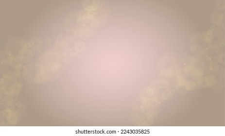 Abstract Vector Pink Background with Silver and White Light Spots. Magic Shiny Pastel Print. Baby Print. Romantic Bokeh Blurred Page Design for St' Valentines Day.  Gentle Stardust Pattern.