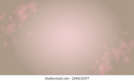 Abstract Vector Pink Background with Silver and White Light Spots. Magic Shiny Pastel Print. Baby Print. Romantic Bokeh Blurred Page Design for 8 March. Gentle Stardust Pattern.