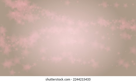 Abstract Vector Pink Background with Silver and White Light Spots. Magic Shiny Pastel Print. Baby Print. Romantic Bokeh Blurred Page Design for 8 March. Gentle Stardust Pattern.