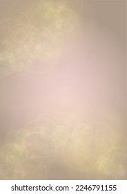 Abstract Vector Pink Background with Silver and White Light Spots. Magic Shiny Pastel Print. Baby Print. Romantic Bokeh Blurred Page Design for Anniversary. Gentle Stardust Pattern.